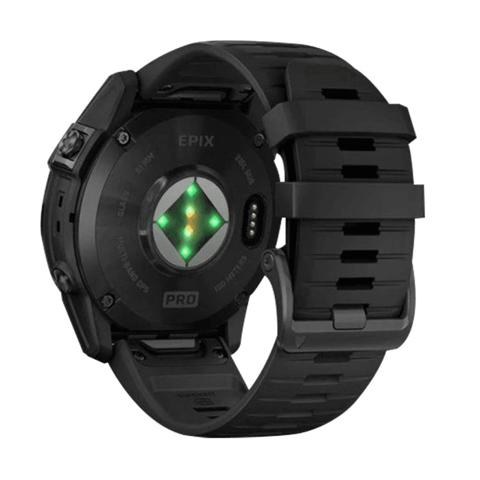 Смарт-годинник Garmin Epix Pro (Gen 2) AMOLED 51mm Slate Gray w. Black Band