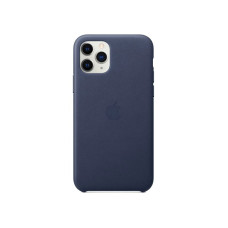 Чохол для iPhone 11 Pro Max - Leather, Midnight Blue (HC)
