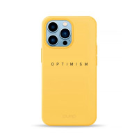 Чохол для iPhone 13 Pro Max - Pump Silicone Minimalistic, Optimism