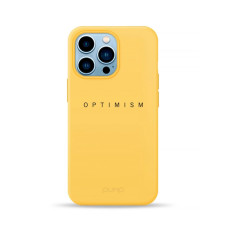 Чохол для iPhone 13 Pro Max - Pump Silicone Minimalistic, Optimism
