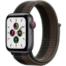 Apple Watch SE (1Gen) 40mm Space Gray, Tornado / Gray Sport Loop, LTE Вживаний (б/в)