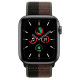 Apple Watch SE (1Gen) 40mm Space Gray, Tornado / Gray Sport Loop, LTE Вживаний (б/в)