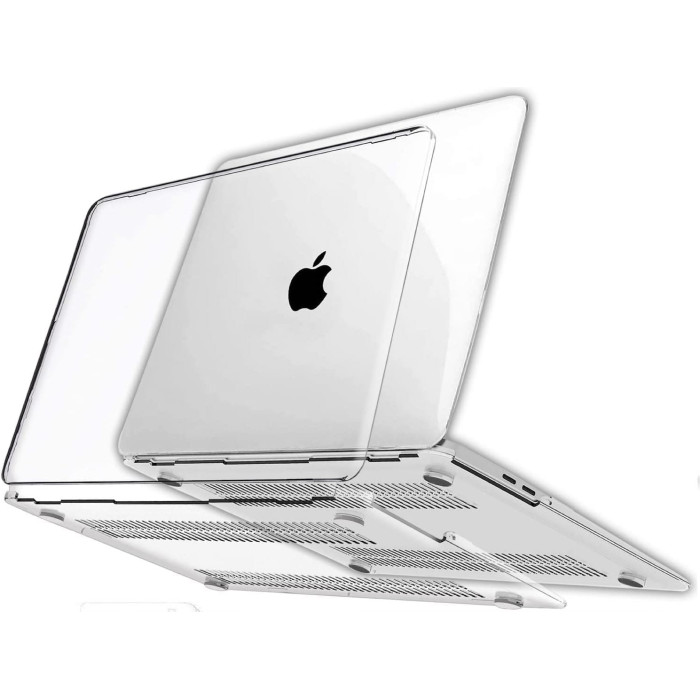 Чохол-накладка для Macbook Air 13 - Wiwu iSHIELD Stand Shield Series, Transparent (2018-23)