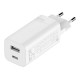 Зарядний пристрій - Xiaomi GaN Charger, Type-A+Type-C 65W, White