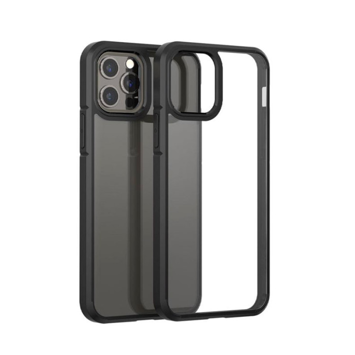 Чохол для iPhone 12 Pro Max - Blueo Crystal Drop Resistance, Black