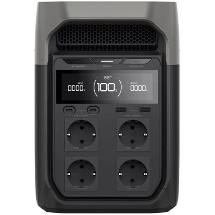 Зарядна станція EcoFlow DELTA 3 (1024 Вт/г, 1800 Вт) (EU)