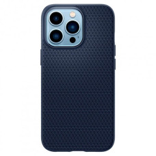 Чохол для iPhone 13 Pro - Spigen Liquid Air, Navy Blue