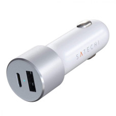 АЗП Satechi 72W Type-C PD Car Charger Silver
