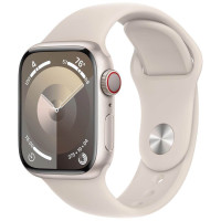 Apple Watch S9 41mm Starlight, Starlight Sport Band (M/L), LTE