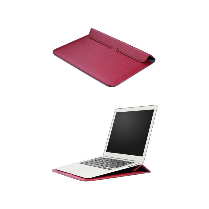 Чохол для Macbook 13 - Sleeve with Stand, Wine Red