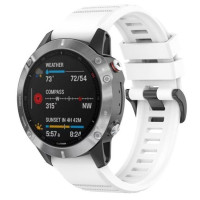 Ремінець для годинника Garmin - QuickFit 22mm, Silicone Band, White