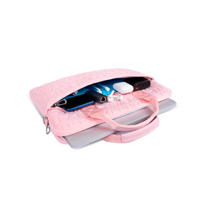 Сумка для Macbook 13 - WIWU Cosmo Slim Series, Pink
