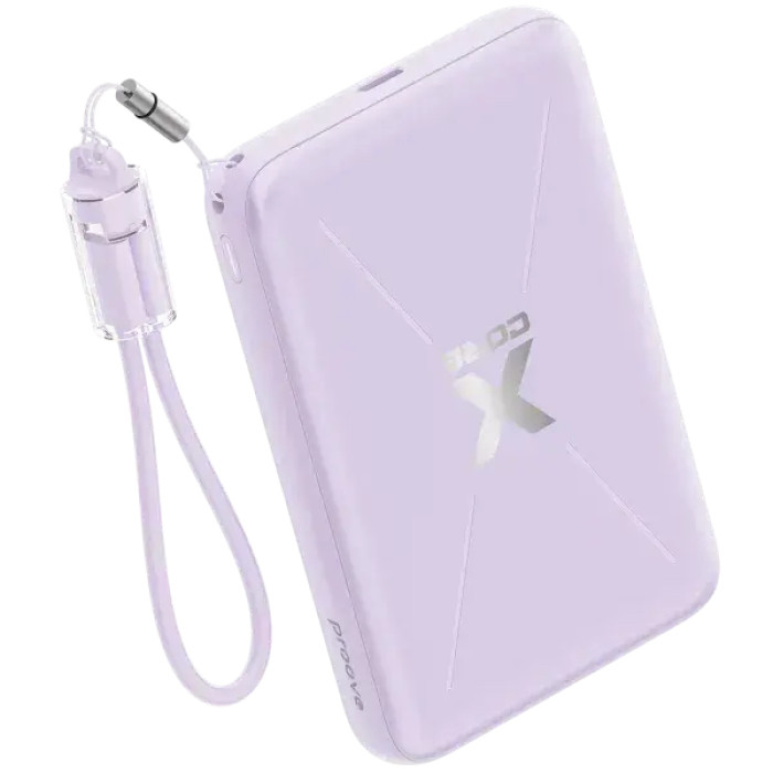 Додатковий аккумулятор Proove X Core 10000mAh 22.5W Purple