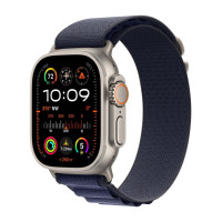 Apple Watch Ultra 2 2024 Natural Titanium, Navy Alpine Loop (S), LTE