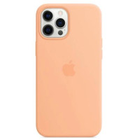 Чохол для iPhone 12/12 Pro - Silicone MagSafe, Cantaloupe (HC)