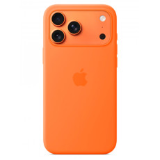 Чохол для iPhone 17 Pro Max - Silicone MagSafe, Orange (HC)