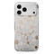 Чохол для iPhone 17 Pro Max - SwitchEasy Fleur M 3D Pattern MagSafe, Golden Grey Чохол для iPhone 17 Pro Max - SwitchEasy Fleur M 3D Pattern MagSafe, Golden Grey