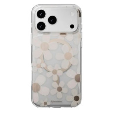 Чохол для iPhone 17 Pro - SwitchEasy Fleur M 3D Pattern MagSafe, Golden Grey