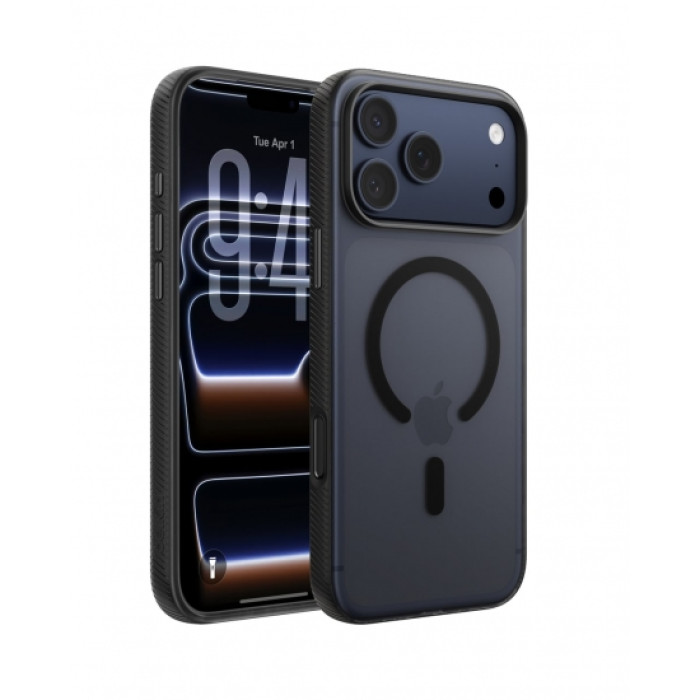 Чохол для iPhone 17 Pro - Belkin Protective Grip MagSafe, Black