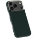 Чохол для iPhone 17 Pro Max / 18 Pro Max - Benks Armor Tint Kevlar MagSafe, Green