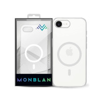 Чохол для iPhone 16e / 17e - Monblan Matte MagSafe, Transparent
