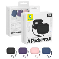 Чохол для Apple AirPods Pro 2 - Blueo Liquid Silicone Protective Case, Deep Blue