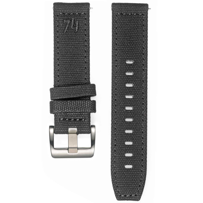 Ремінець для годинника Garmin - Quick Release 22mm, Hemsut Higher Quality Canvas Wrist, Black