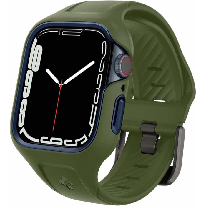 Чохол для Apple Watch - 42/44/45mm, Spigen Liquid Air Pro, Moss Green