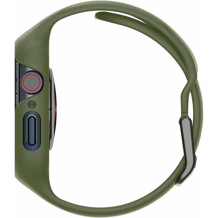 Чохол для Apple Watch - 42/44/45mm, Spigen Liquid Air Pro, Moss Green
