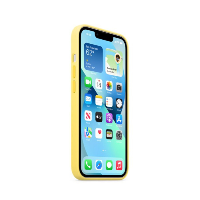 Чохол для iPhone 13 - Silicone MagSafe, Lemon Zest (HC)