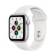 Apple Watch SE (1Gen) 44mm Silver, White Sport Band, LTE