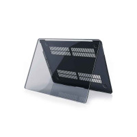 Чохол-накладка для Macbook Pro 13 - COTEetCI Universal PC Case, Transparent  Black (2017/2018)