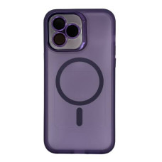 Чохол для iPhone 14 Pro Max - Cutana Matte with Camera Protection MagSafe, Purple