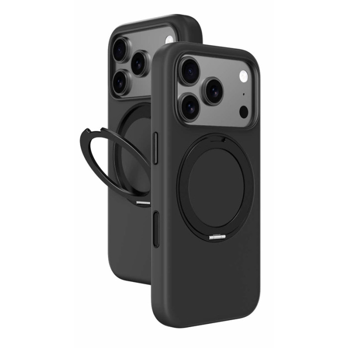Чохол для iPhone 17 Pro Max - AmazingThing Cloudie MagSafe, Black