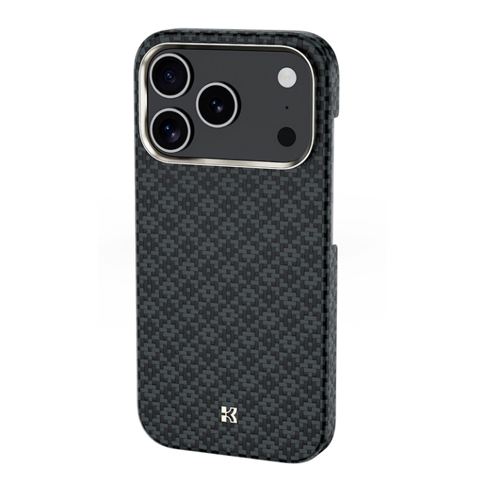 Чохол для iPhone 17 Pro Max / 18 Pro Max - Benks Armor Air Grid Kevlar MagSafe, Black