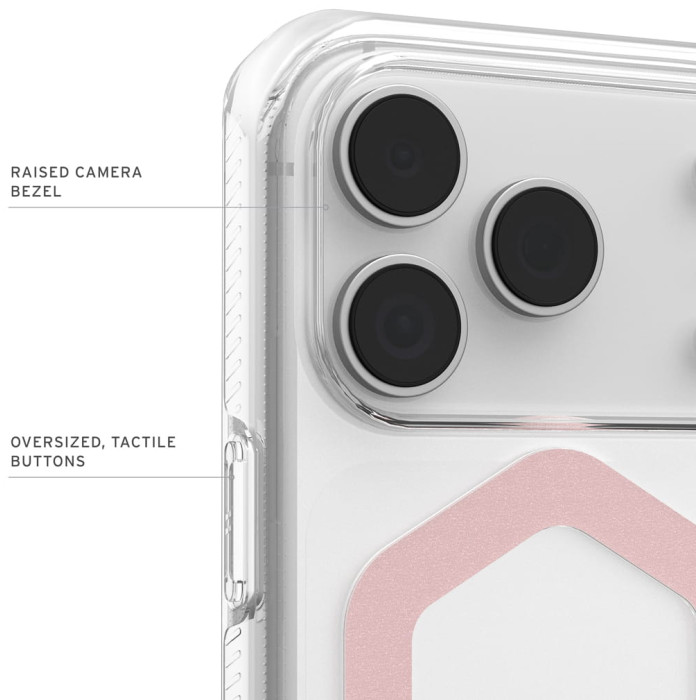 Чохол для iPhone 17 Pro Max - UAG Plyo MagSafe, Ice / Rose Gold