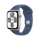 Apple Watch SE (2Gen) 44mm Silver, Denim Sport Band (S/M) (2024)