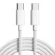 Кабель USB-C to USB-C - Apple Woven iPhone 16 series (з комплекту), 1m , White