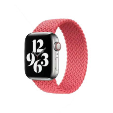 Ремінець для Apple Watch - 38/40/41mm, Braided Solo Loop, Pink Punch (M/150mm)