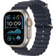 Apple Watch Ultra 2 Natural Titanium, Navy Ocean Band, LTE Вживаний (б/в)