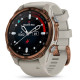 Смарт-годинник Garmin Descent Mk3i 43mm Bronze PVD Titanium with French Gray Silicone Band