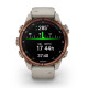 Смарт-годинник Garmin Descent Mk3i 43mm Bronze PVD Titanium with French Gray Silicone Band