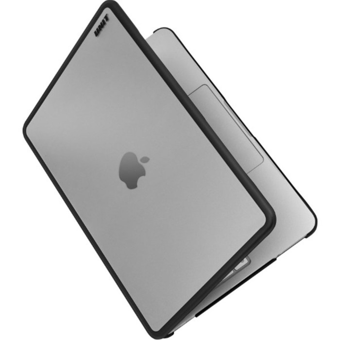 Чохол-накладка для Macbook Neo - Armorstandart Unit, Clear Black