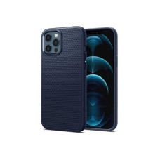 Чохол для iPhone 12/12 Pro - Spigen Liquid Air, Navy Blue