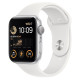 Apple Watch SE (2Gen) 44mm Silver, White Sport Band (M/L) (2022)