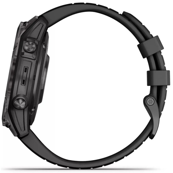 Смарт-годинник Garmin Epix Pro (Gen 2) AMOLED 47mm Slate Gray w. Black Band