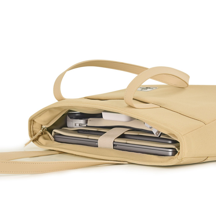 Сумка для Macbook 14 - WIWU Ora Tote Bag Series, Beige