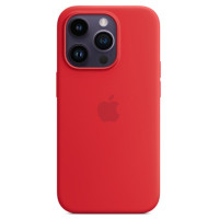 Чохол для iPhone 14 Pro - Silicone MagSafe, Product Red (HC)