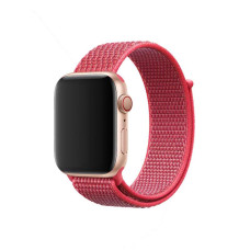 Ремінець для Apple Watch - 38/40/41mm, Nylon Sport Loop Band, Hibiscus Pink (HC)