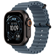 Apple Watch Ultra 3 Black Titanium, Anchor Blue Ocean Band, LTE